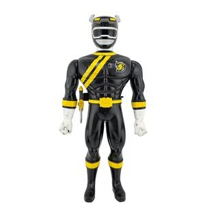 Power Rangers Wild Force Black Ranger Walkie Talkie Figure 2002 AS IS